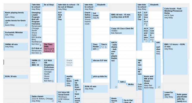 full schedule